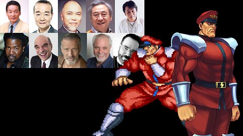 Video Game Voice Comparison- M.Bison (Street Fighter)