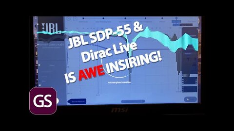 JBL SDP 55 Full Dirac Setup Completed & FANTASTIC RESULTS