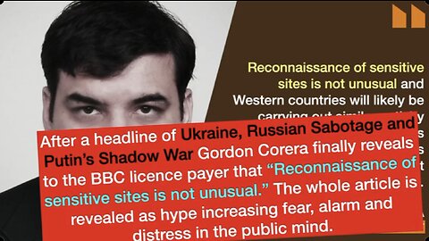 Ukraine Devastation—BBC Propaganda - UK Column News - 19th April 2023