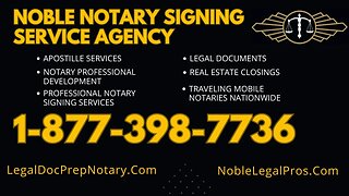 TRAVELING Mobile Notary Public Signing Service Near Me | Santa Clarita, CA