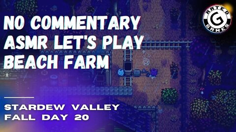 Stardew Valley No Commentary - Family Friendly Lets Play on Nintendo Switch - Fall Day 20