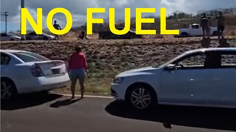 The impossible nightmare of trying to leave Lahaina / West Maui in August of 2023. no fuel