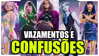 GRANDES PROBLEMAS E CONFUSÕES COM OS VAZAMENTOS DO FILME DE MONSTER HIGH!