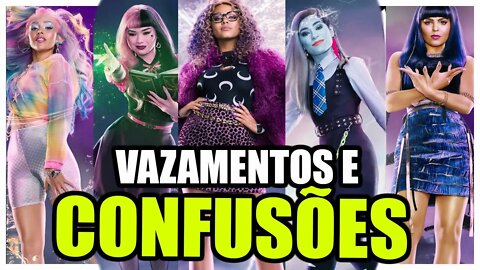 GRANDES PROBLEMAS E CONFUSÕES COM OS VAZAMENTOS DO FILME DE MONSTER HIGH!