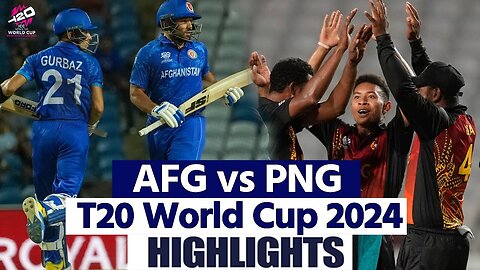 Afg vs png t20 world cup highlights