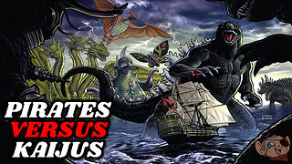 Pirates Take on Godzilla and Other Kaiju on Monster Island