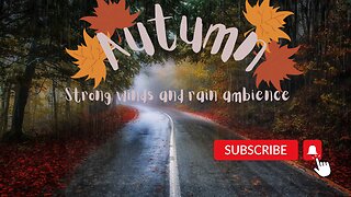 Relaxing winds and rain ambience for sleep and relax