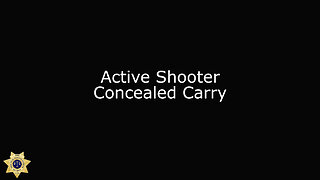 Get Active Shooter Response Certified.