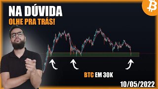 Bitcoin Em 30K Saiba O Que Fazer! Hora de Comprar?! Análise BTC 10/05/2022