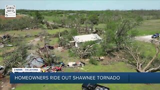 Homeowners Ride Out Shawnee Tornado