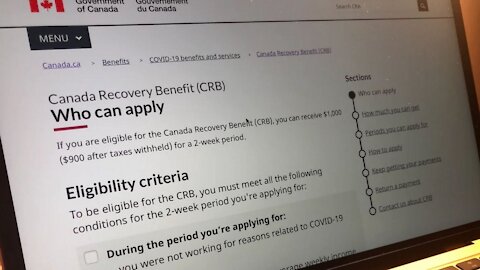 The Canada Recovery Benefit Just Dropped From $500 Per Week To $300 Per Week