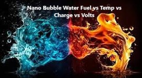 Nano Bubble Water Fuel Story