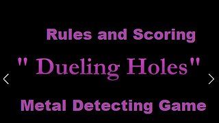 Straight Up Metal Detecting : "Dueling Holes" : 2023