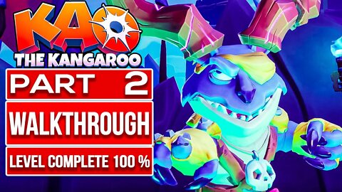 KAO THE KANGAROO Gameplay Walkthrough PART 2 No Commentary (Level Complete 100%, All Collectibles)