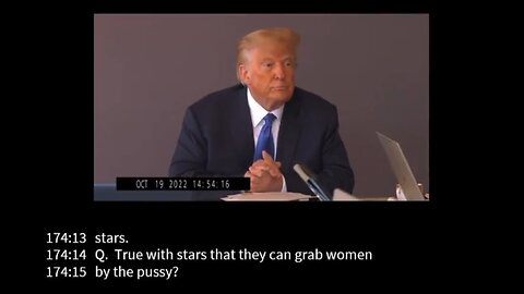 Trump On Saying ‘Grab ‘Em By The Pus*y’