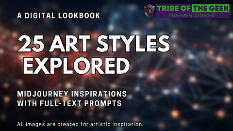 25 AI Art Styles Explored in Midjourney - A Digital Lookbook
