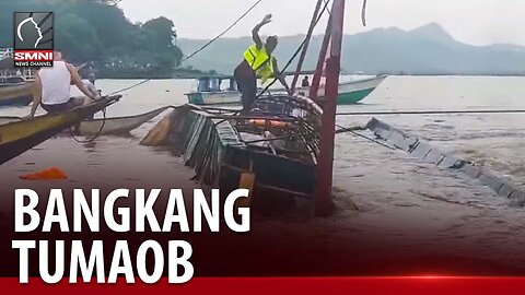 Overloading, dahilan ng pagtaob ng isang bangka sa Binangonan, Rizal —PCG