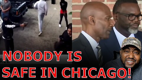 Chicago News Crew ROBBED At Gun Point While Covering Robberies As Brandon Johnson Avoids Questions!