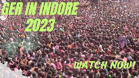 Ger indore 2023 indore ki rangpanchmi ger 2023