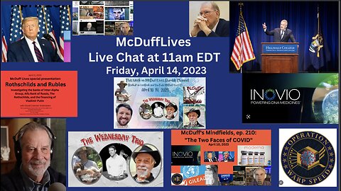 McDuff's Live Chat, April 14, 2023