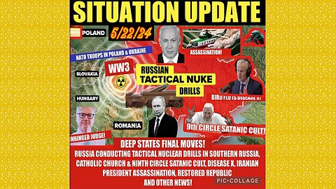 SITUATION UPDATE 5/22/24 - Russia Strikes Nato Meeting, Palestine Protests, Gcr/Judy Byington Update