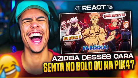 ITADORI FAZ AMOR COM SUCO? SUKUNA NÃO DECIDE SE SENTA NO BOLO OU... | [Jounin React] 🔥