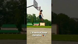 3 VERTICAL JUMP VARIATION TIPS TO JUMP HIGHER 💥🚀 #Shorts