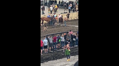 Indian Relay races North Dakota State fair.