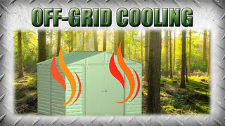 The Cheapest Way to Cool an Off-Grid Building