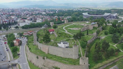 The Great Fortress of Skopje, capital of Macedonia