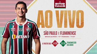 AO VIVO - SÃO PAULO X FLUMINENSE | BRASILEIRÃO 2022