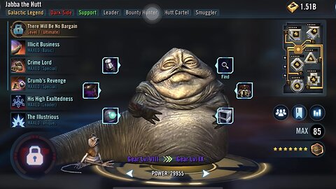 Unlocking My Fifth GL: Jabba the Hutt! Easy Event, Awesome Character!