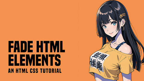 How To Fade HTML Elements (Simple Examples)