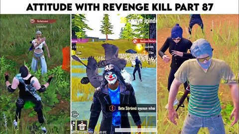 Pubg Mobile Attitude 😈 With Revenge Kill Blood Raven X-Suit 😮 - Season 19 | Part 87 | Xbot 2.0