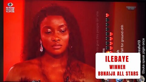 Ilebaye Odiniya is the winner of BBNaija All Stars eighth season Moment Ebuka Break news 2023 Win