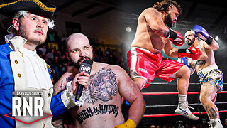 Fighter Gets Rough N' Rowdy Tattoo, Then Tats Opponents Face In The Ring