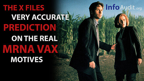The X Files on vaccines and government control is kind of scary