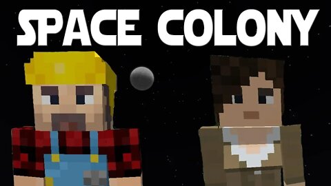 Minecolonies Space Colony Streamed on Mixer
