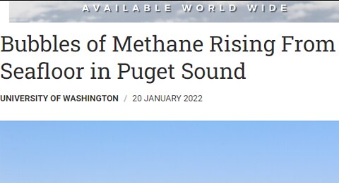 METHANE RELEASES BY OCEAN PLUMES & ARCTIC EXPOLSIONS ARE BECOMING BIG GLOBAL WARMING VARIABLE
