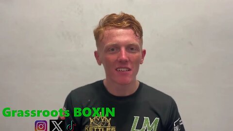 Louis Muldowney - Post Fight Interview - TM14/Mo Prior Promotions - York Hall