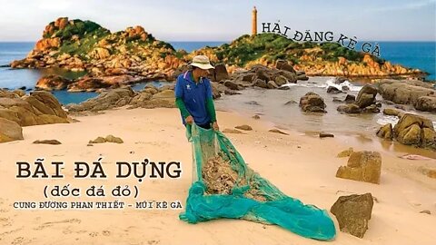 Cùng Đô TiVi trải nghiệm cung đường đẹp PHAN THIẾT đến MŨI KÊ GÀ l Gặp bãi đá dựng rất đẹp