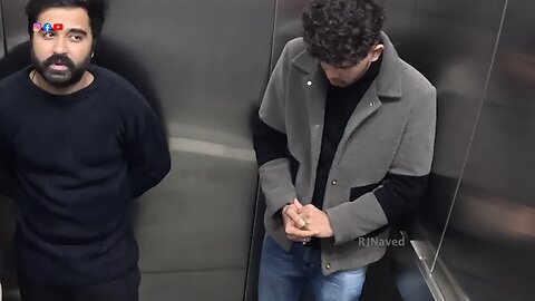 Raj naved lift prank