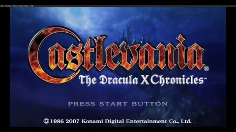 Castlevania - The Dracula X Chronicles (PSP) Longplay