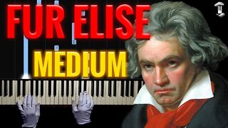 Fur Elise - Beethoven | Intermediate Piano - Hands Tutorial