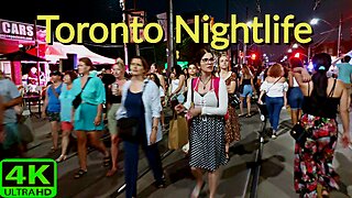 【4K】Nightlife Concerts 🔥 Toronto Canada 🇨🇦