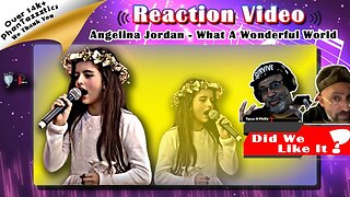 🎶Angelina Jordan, 'What A Wonderful World' - Nobel Peace Show🎶 #reaction #angelinajordan #angels