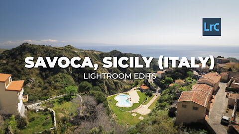 LIGHTROOM EDITS - SAVOCA, SICILY (ITALY) (The Godfather Edition Part I)