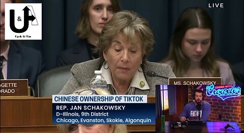 Democrat Rep. Jan Schakowsky During Tik-Tok Hearing 😑