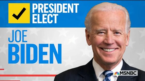 BIDEN WINS MONTAGE! Footage from CNN, MSNBC, and FOXNEWS calling the election for Joe Biden.
