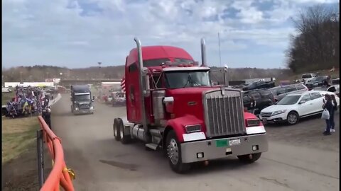The People’s Convoy USA 2022 And The Freedom Convoy USA I Am Free Forever! Be Trucker Strong!